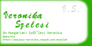 veronika szelesi business card